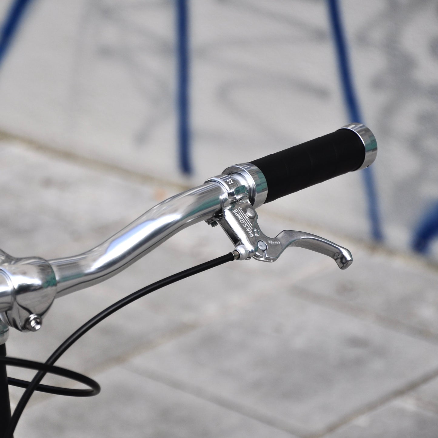 Dia Compe MX-122 Bremshebel Set - silber