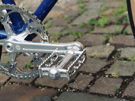 MKS Sylvan Touring Pedale - silber