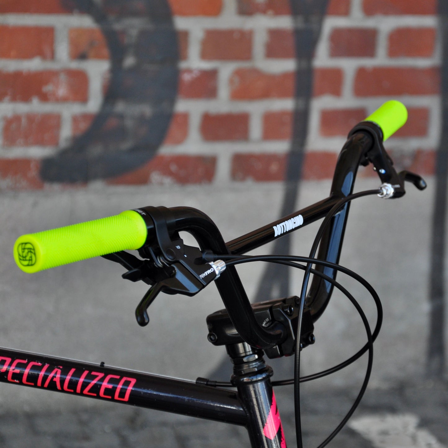 Gusset S2 Lock-On Griffe - neon gelb