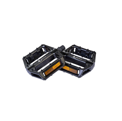 4-Jeri Pro-Style Platform Pedale - schwarz