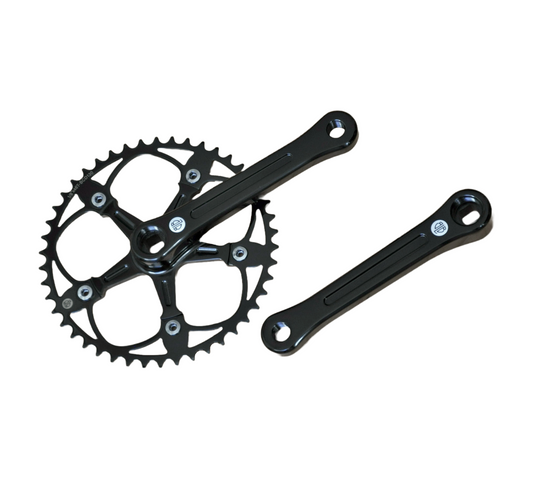 BLB Pista Vera Kurbelgarnitur (46Z) - schwarz