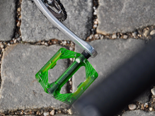 XLC PD-M16 Pedale - grün transparent