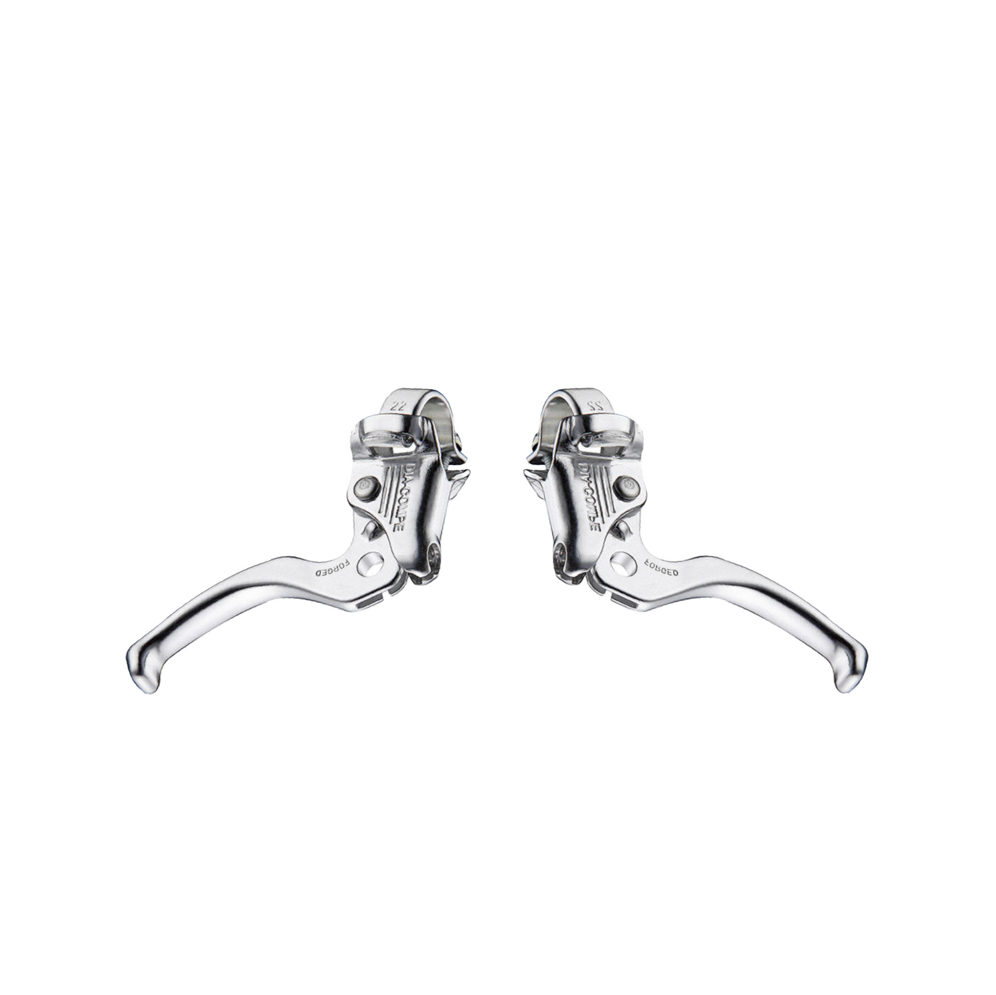 Dia Compe MX-122 Bremshebel Set - silber