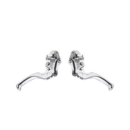 Dia Compe MX-122 Bremshebel Set - silber