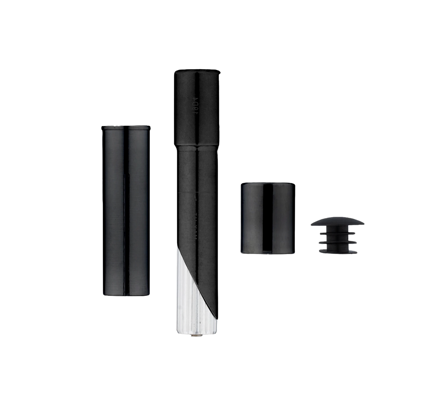 Ergotec Universal Ahead Vorbau Adapter - schwarz | 1" & 1 1/8"