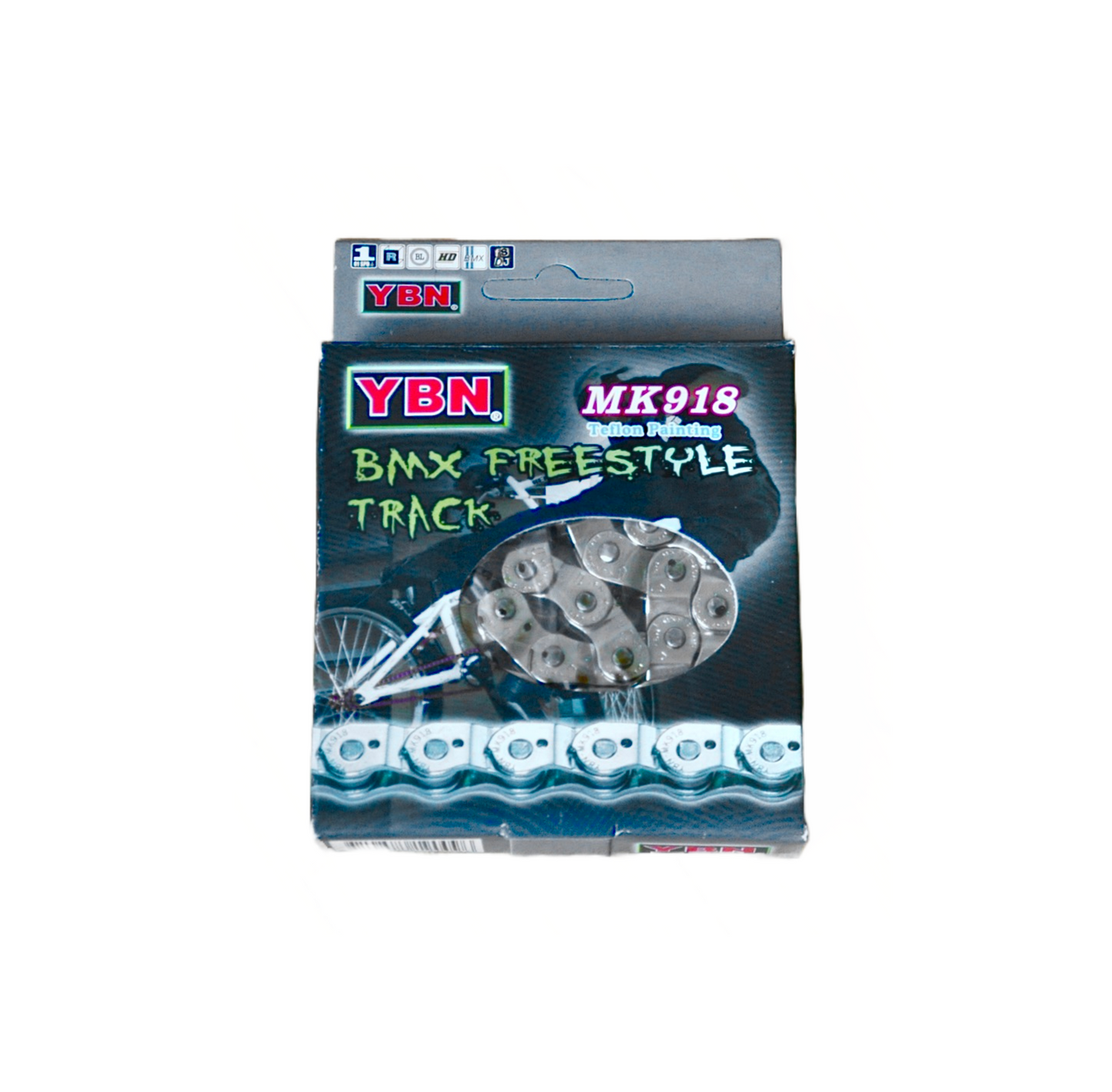 MK 918 Half Link Kette | 1/8'' - Chrom