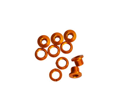 Kettenblattschrauben 1-fach - orange