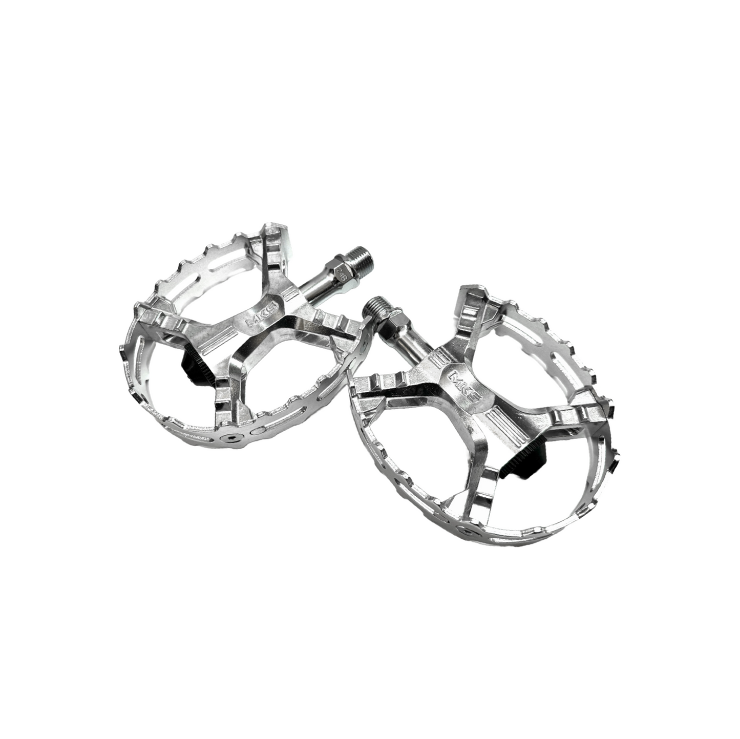 MKS XC-III Bear Trap Pedale - silber