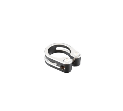 Sattelklemme CNC | 31,8 mm - silber
